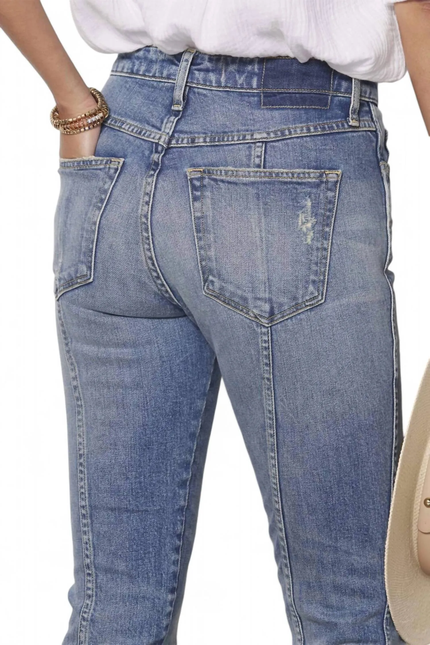 Amo - SEAMED CHELSEA LONG JEAN