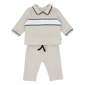 Beige Blues Baby Jogger Set BB1619