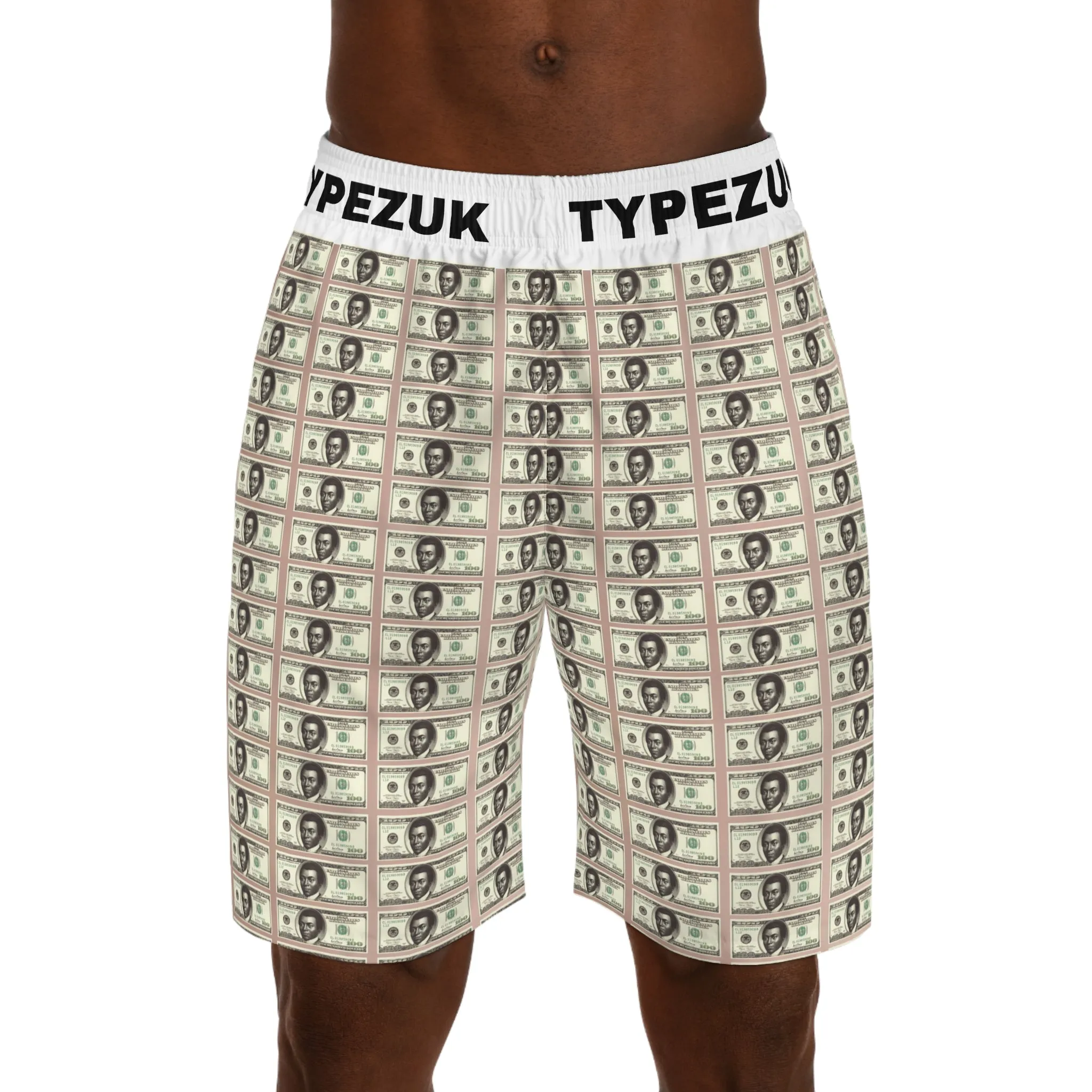 Benjamin Banneker Jogger Shorts (AOP)