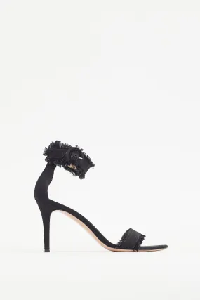 Black Denim Lola Heel