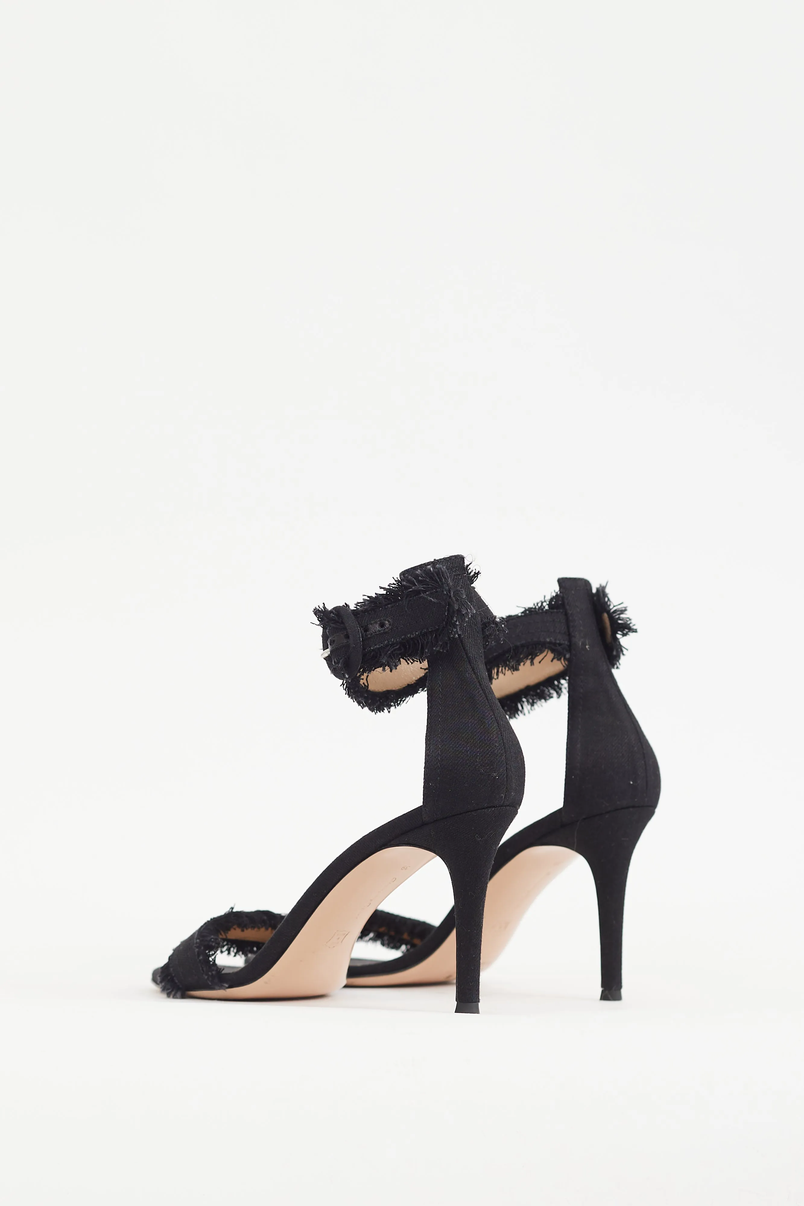 Black Denim Lola Heel