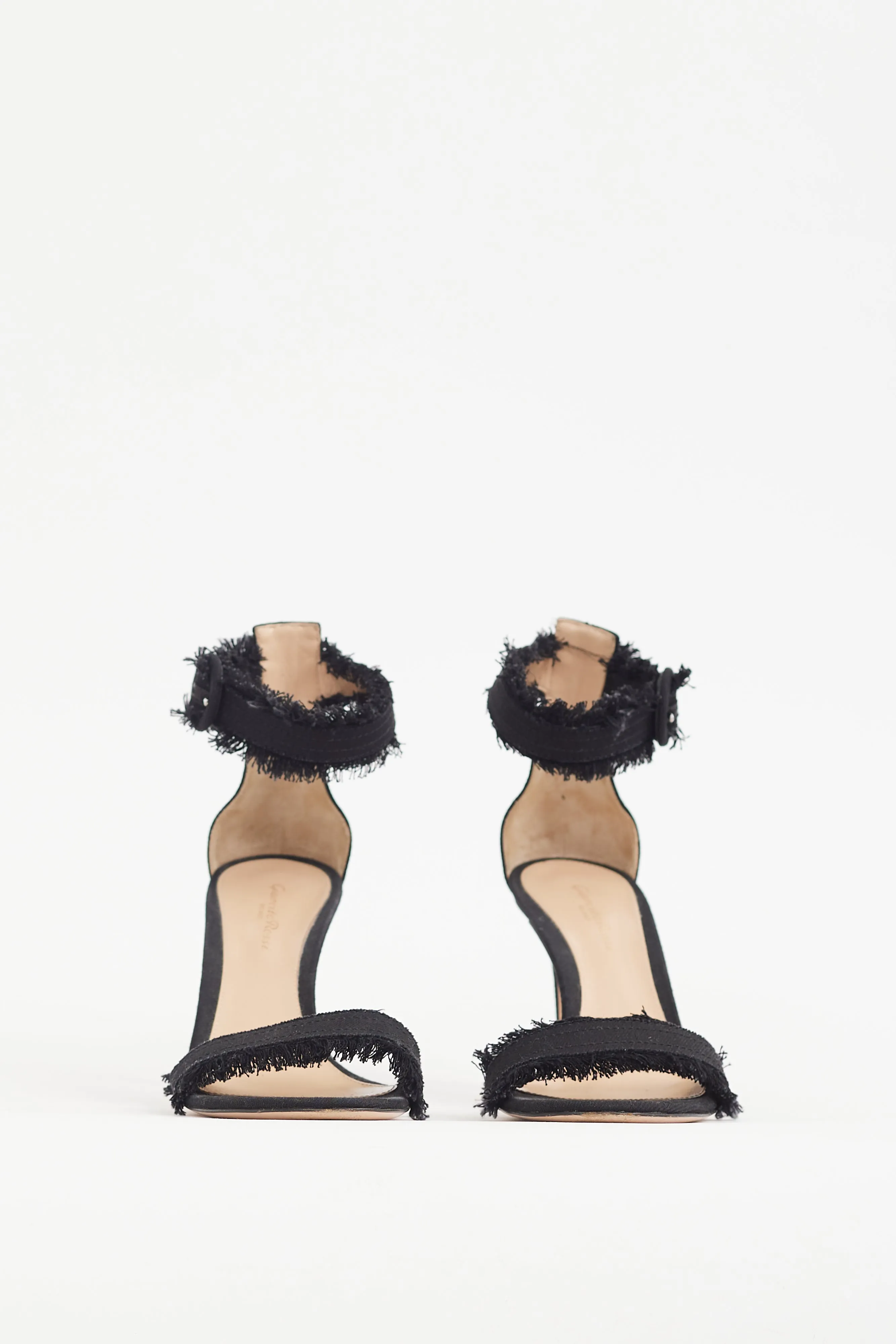 Black Denim Lola Heel