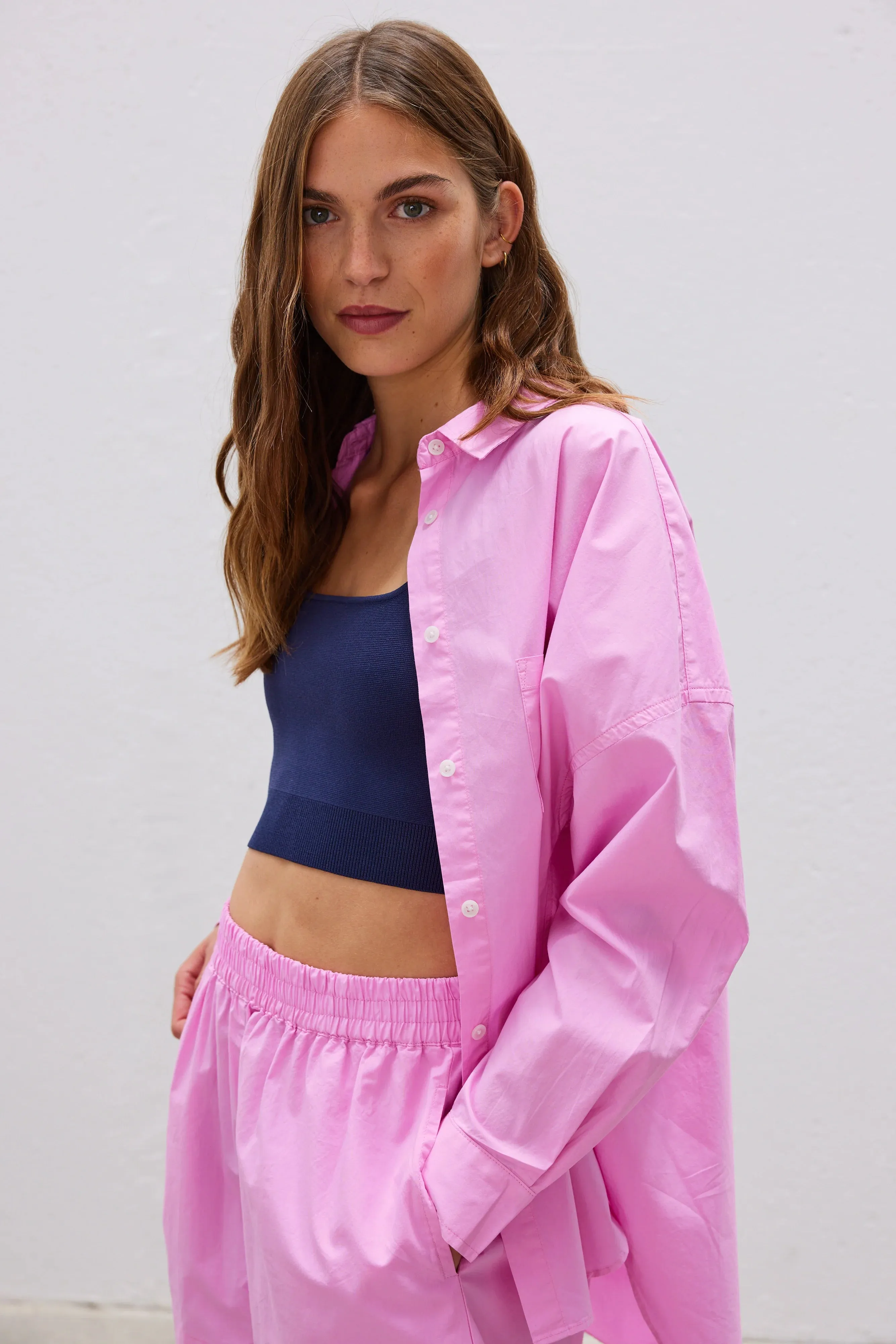 LMND Chiara Shorts - Ultra Pink