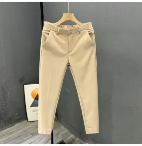 Men's Clothing Summer Fashion Business Casual Suit Pants 59309 L
