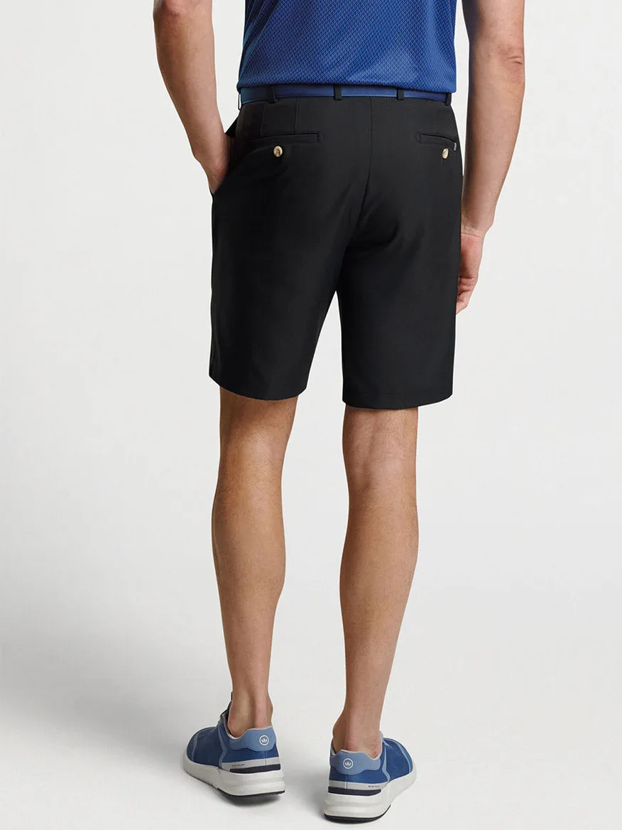 Peter Millar Salem Performance Short in Black