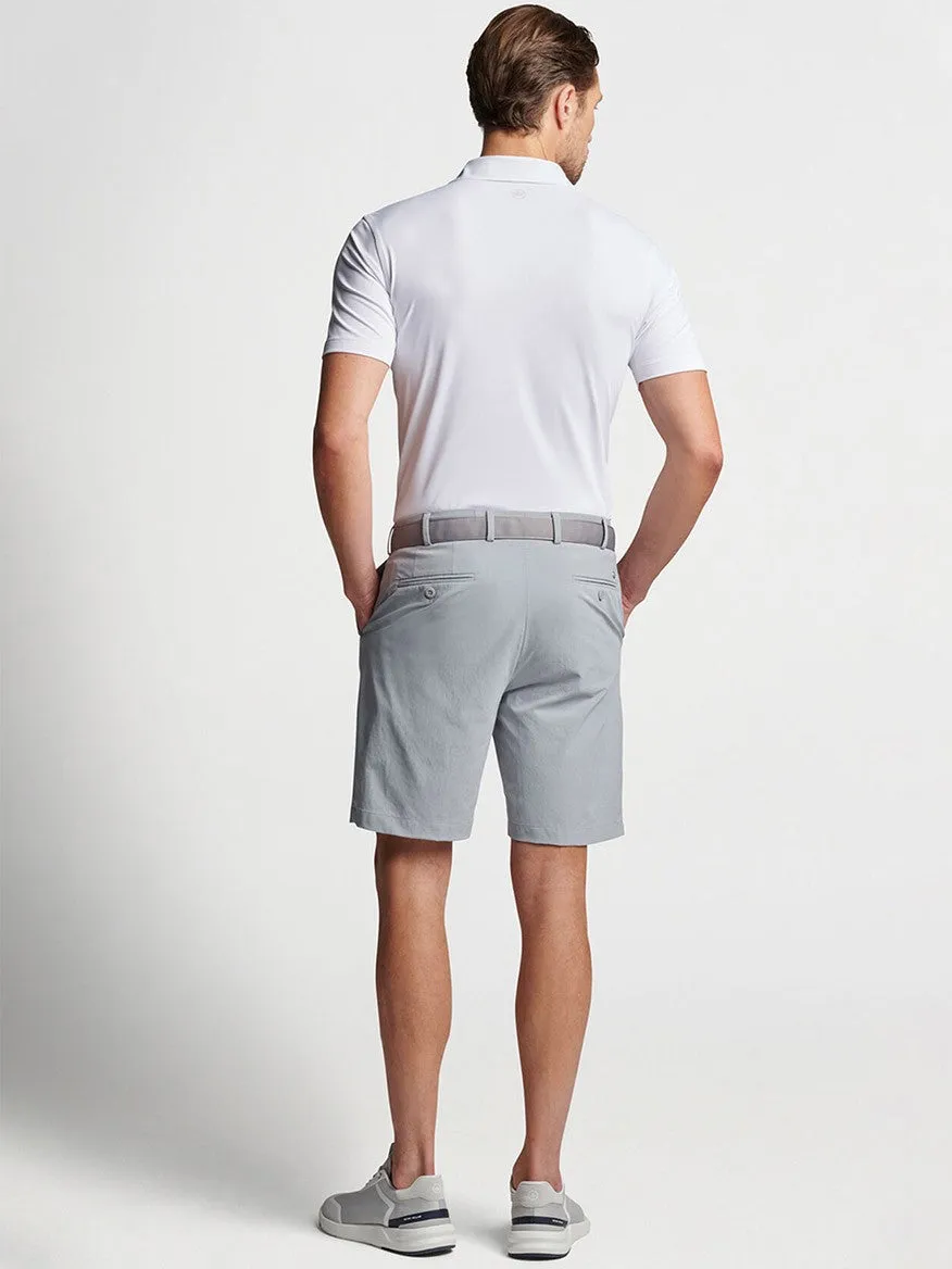 Peter Millar Surge Performance Short in Gale Grey