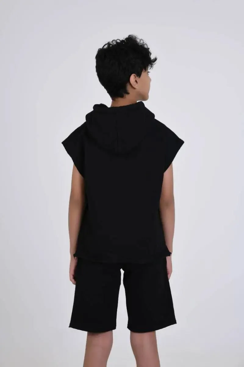 "ULTRA BAD" Kids Shorts - Black