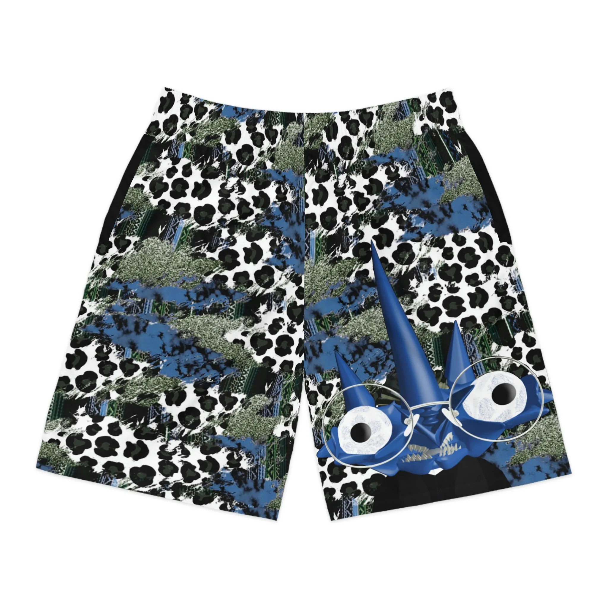 Snow Leopard Shorts