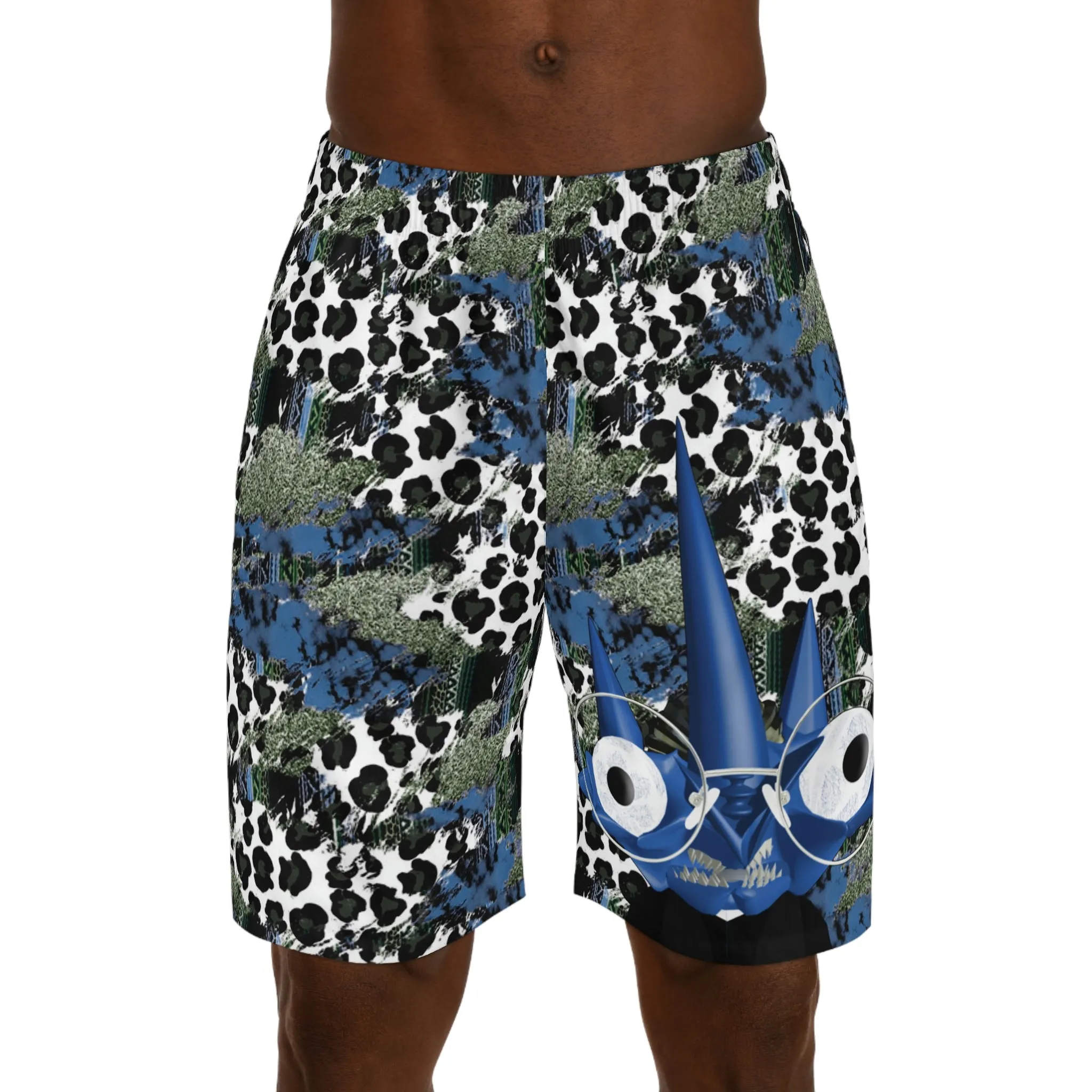 Snow Leopard Shorts