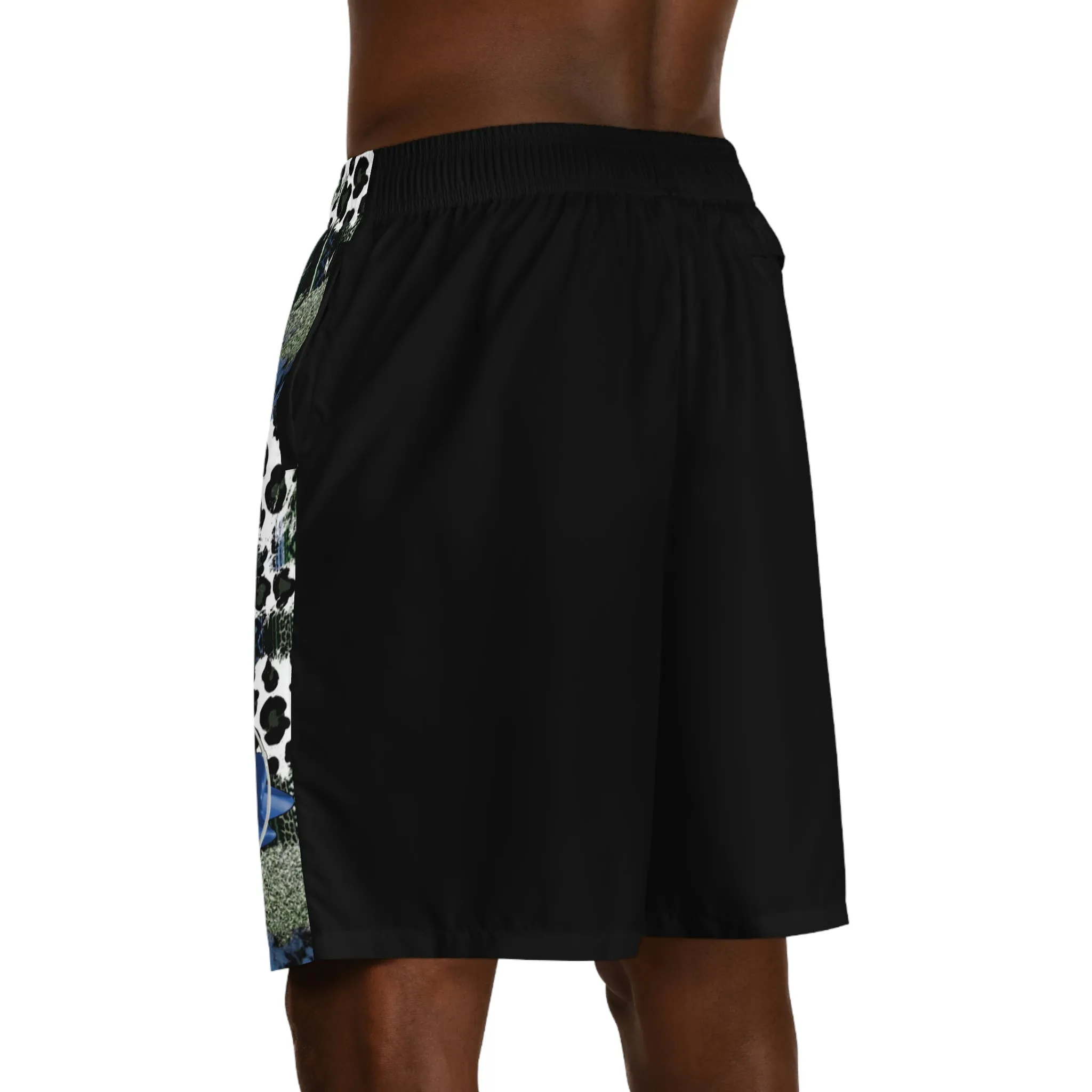 Snow Leopard Shorts