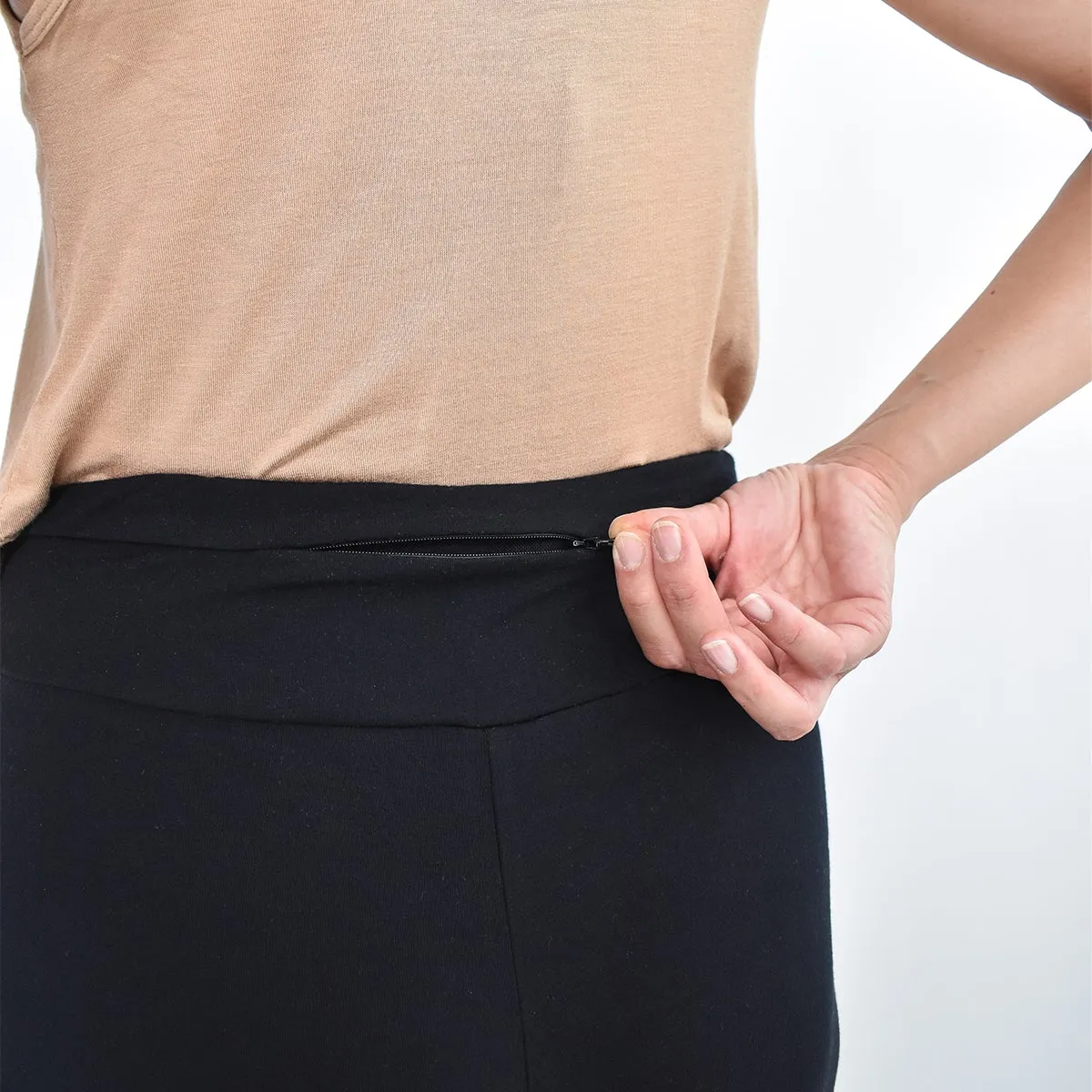 The Dressy Sweatpant in Black
