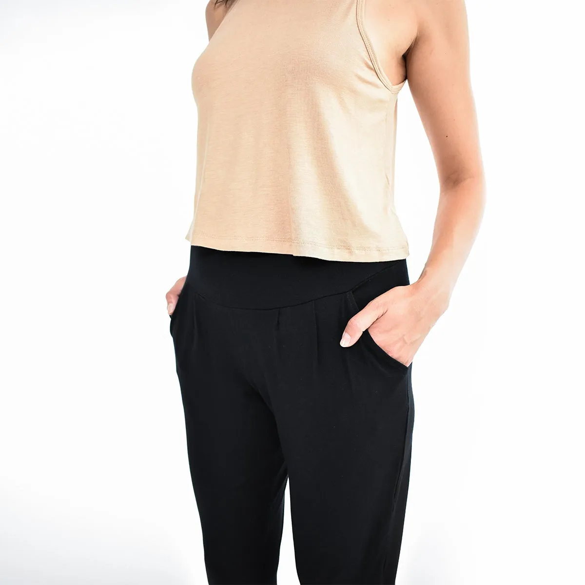 The Dressy Sweatpant in Black