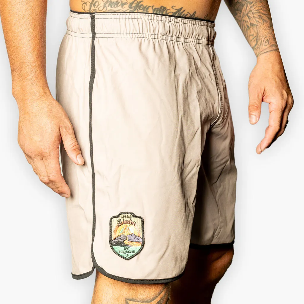 The Spread Aloha Training Shorts V5 - Sand