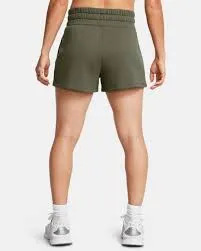 Under Armour Women's  Freedom Fleece Shorts Marine OD Green