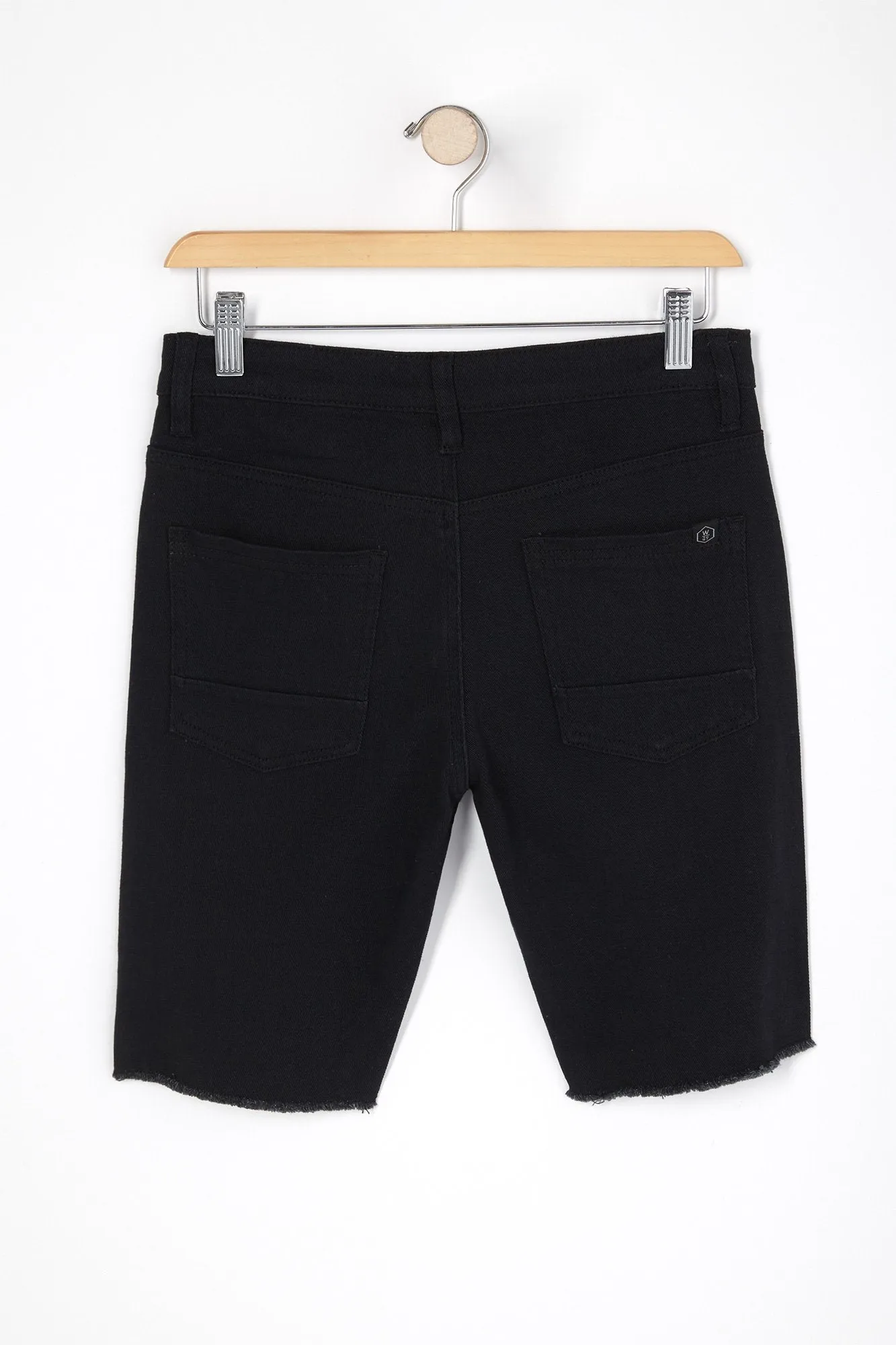 West 49 Youth Raw Edge Black Shorts